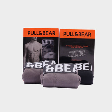 ST Branded Boxer P-U-L-L & B-E-A-R (Pack Of 3)
