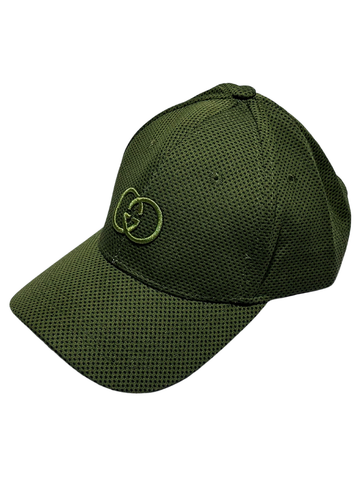 G-U-C-C-I CAP (OLIVE GREEN)