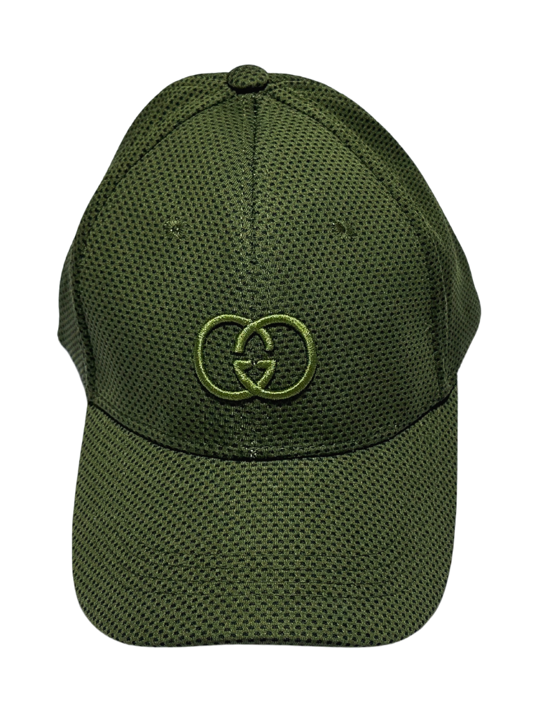G-U-C-C-I CAP (OLIVE GREEN)