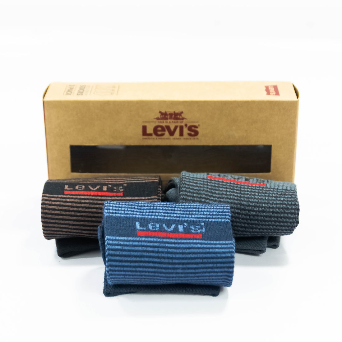 ST L-E-V-I-S Full Socks Pack of 3