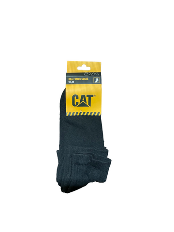 ST BRANDED C-A-T Black Towel High Ankle Socks (WINTER) PACK OF 3