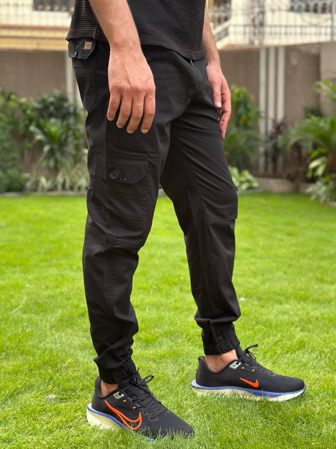 ST - CARGO TROUSER (Deep Black)