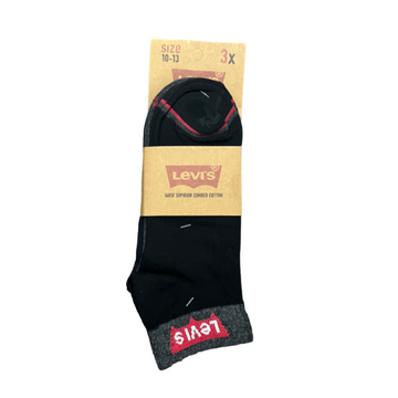 ST Branded L-E-V-I-S Ankle Socks 15 (Pack Of 3)