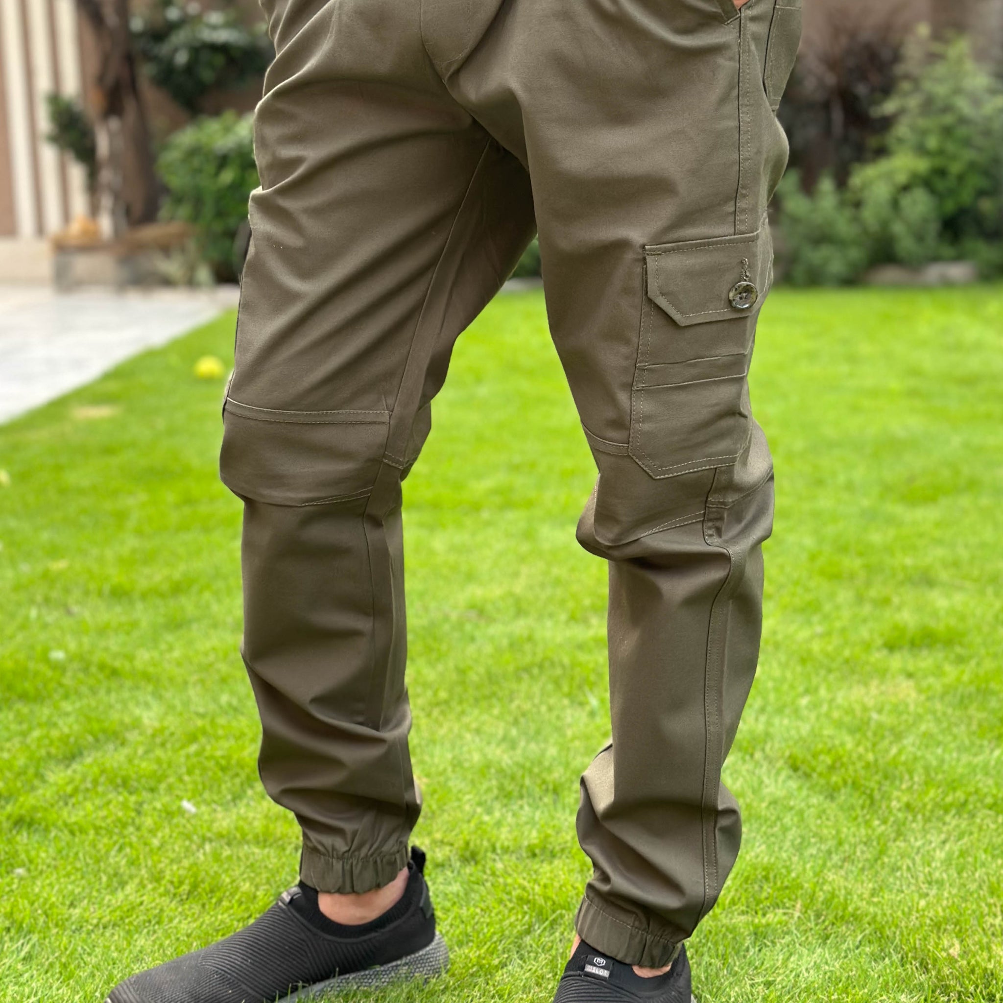 ST - CARGO TROUSER (Camo Green)